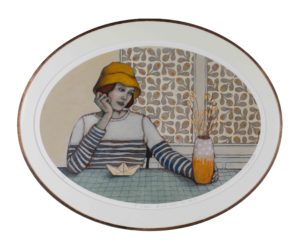 J'irais bien voir la mer // 30 x 24 cm