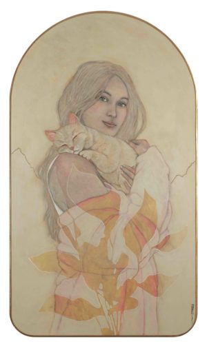 Asha // 40 x 70 cm (Disponible sur demande)