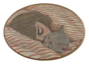 Cha(bba)t // 25 x 17.5 cm (Galerie les Souliers Rouges, Clisson)